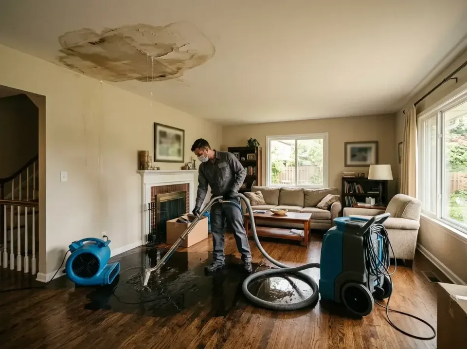 attic-pipe-burst-ceiling-drip-008 — frequently asked questions, Water Damage Restoration & Carpet Care in Oakland, CA